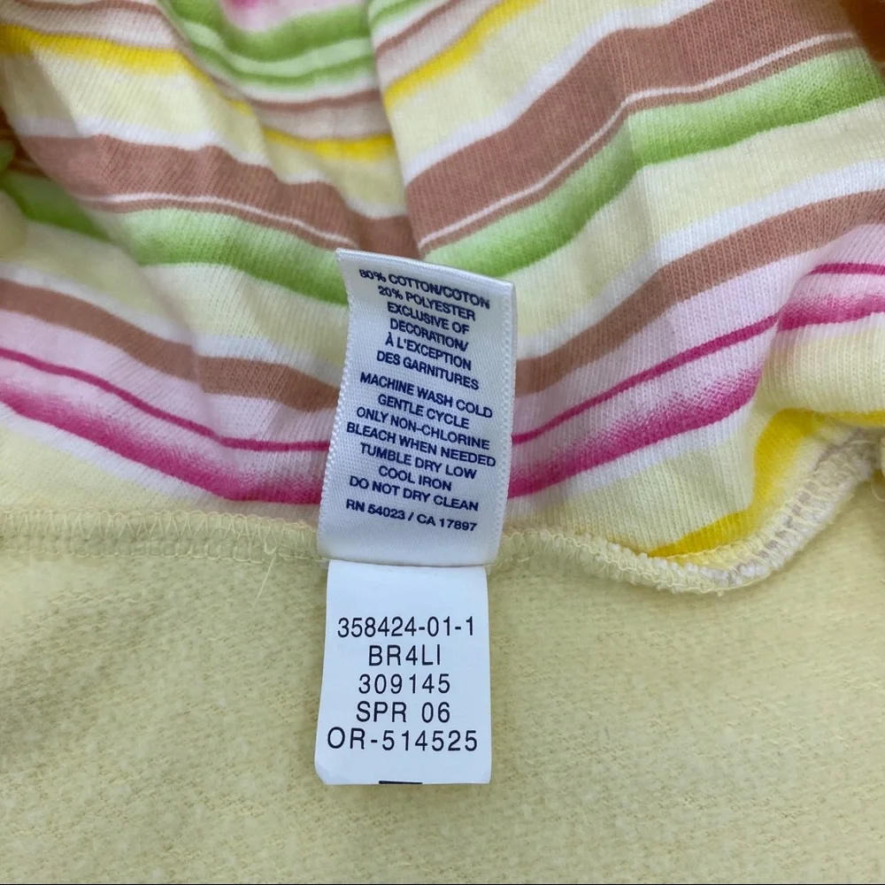 Old Navy Baby Girl Hooded Jacket‎ Pockets Yellow